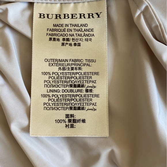 Burberry Brit women’s M rain/utility jacket. Lightweight Unlined. - Picture 10 of 12